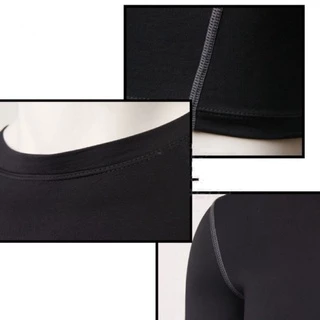 พร้องส่ง เสื้อรัดกล้ามเนื้อแขนยาวผู้ชาย ผ้าdryfit แห้งเร็ว กระชับกล้ามเนื้อ ใส่ออกกำลังกาย/ว่ายน้ำ
