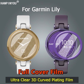 ฟิล์มกระจกนิรภัยกันรอยหน้าจอ 3D สําหรับ Garmin Lily Smartwatch