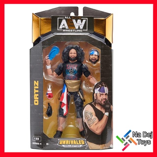 Jazwares AEW Unrivaled Collection Ortiz 6"Figure มวยปล้ำ อันไรวัล คอเลคชั่น ออร์ติซ ขนาด 6 นิ้ว ฟิกเกอร์