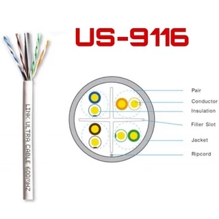 สายแลน LAN Link CAT6 ภายใน ภายนอกนอก Type US-9116 US-9106OUT indoor outdoor