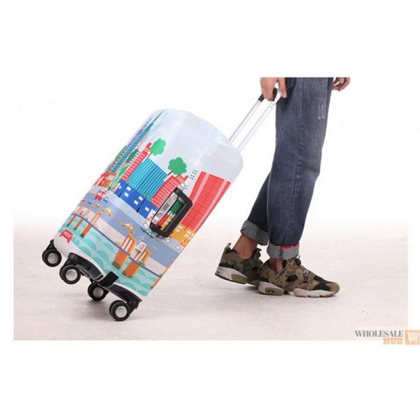 ผ้าคลุมกระเป๋าเดินทาง (Elastic Luggage Cover)