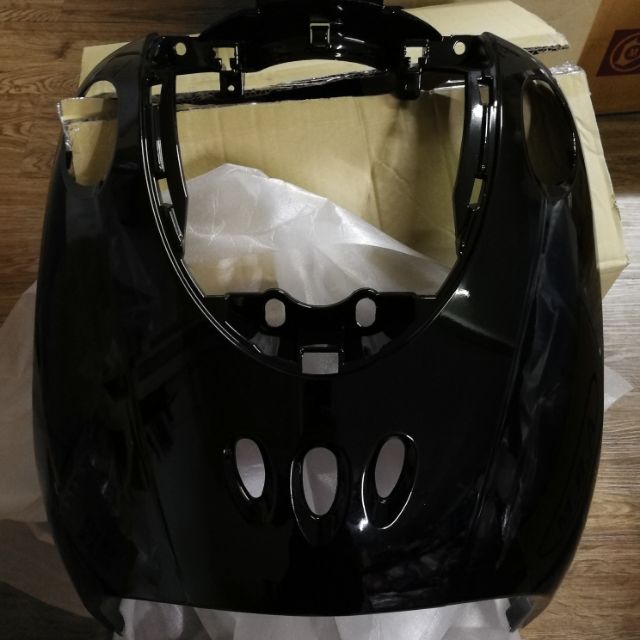 บังลมหน้า Fino รุ่นแรก สีดำเงา