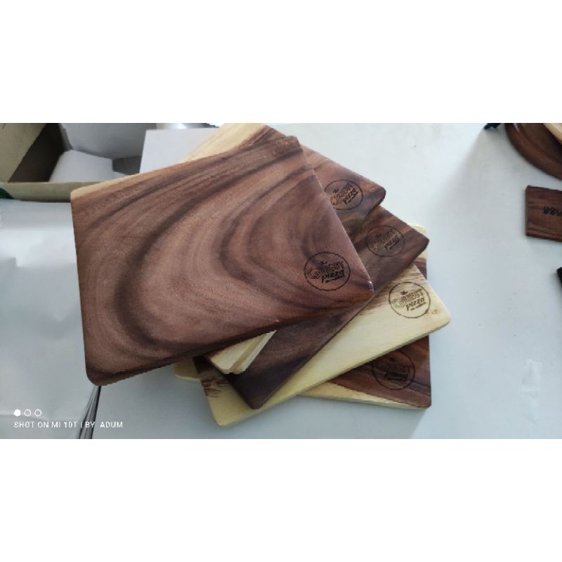 เขียงไม้ แผ่นไม้(Cuttingboard ) ขนาด 7x9 นิ้ว แบบเพิ่มเลเชอร์ ( ระบุแชท) - รูปที่ 3