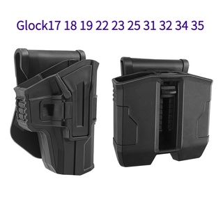 ปลอกแขนแมกกาซีนพลาสติก Pg-9 G-9r ปลดเร็ว อุปกรณ์เสริม สําหรับนิตยสาร G L O C K17 18 19 22 23 25 31 32 34 35