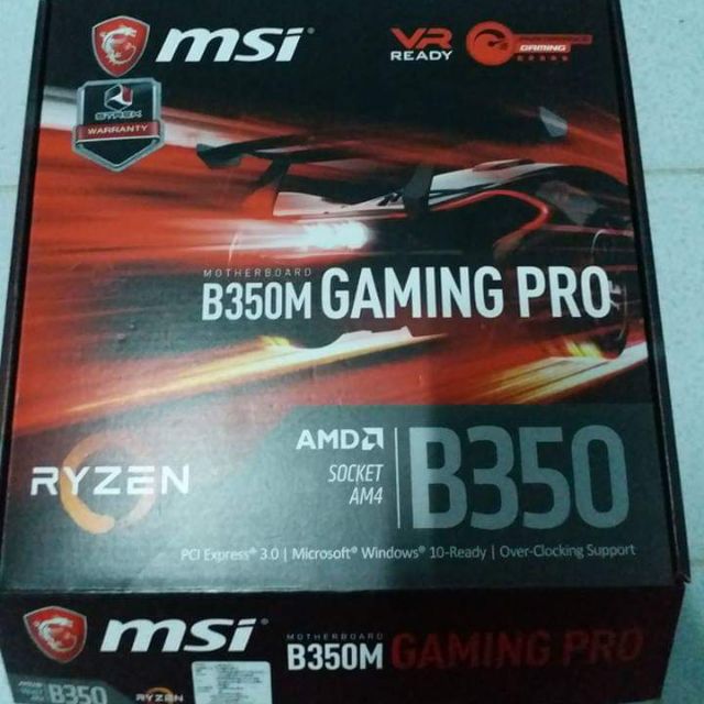 MSI B350M GAMING PRO