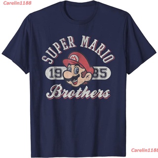 Carelin1188 New เสื้อยืดพิมพ์ลาย Super Mario Bros 1985 Face สไตล์วินเทจสําหรับผู้ชาย discount