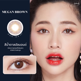 Zpluzlens คอนแทคเลนส์ : 🍁 Mini Megan Brown -5.50 ถึง -10.00