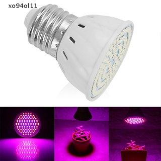 Xo94ol หลอดไฟปลูกต้นไม้ LED E27 48 60 80 220V สําหรับปลูกพืชไฮโดรโปนิก