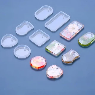 พร้อมส่ง!! แม่พิมพ์ พวงกุญแจ ขอบมน แม่พิมพ์ซิลิโคนสำหรับทำพวงกุญแจแบบขอบมน (04DY044)