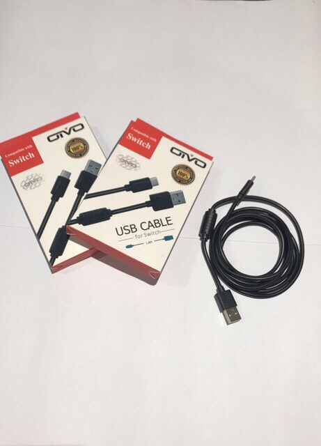 OIVO สายชาร์จ USB Nintendo Switch (USB Cable for Nintendo Switch)(สาย USB Switch)(OIVO Nintendo Switch USB Type-C Cable)