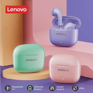 หูฟัง Lenovo หูฟังบลูทูธ LP40 PRO หูฟังไร้สาย TWS Bluetooth5.1 พร้อมไมค์ในตัว ดีเลย์ต่ำ กันน้ำIPX4