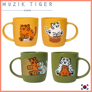 [muzik tiger] 🇰🇷 muziktiger round handle mug 360ml muzik tiger cup