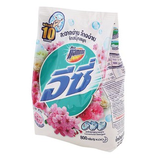 🔥ยอดนิยม!! แอทแทค อีซี่ ผงซักฟอก สูตรซากุระสวีท 800 กรัม ATTACK Easy Conventional Detergent Sakura Sweet 800 G.