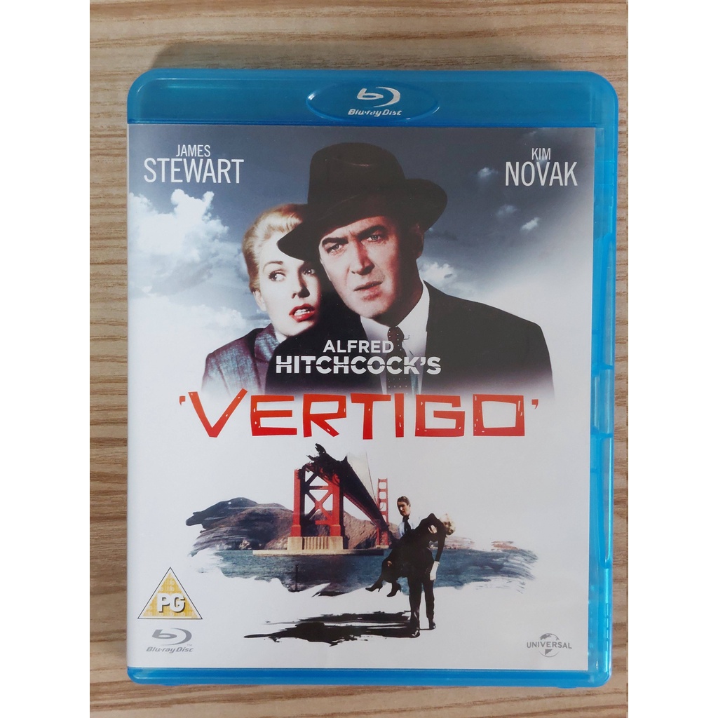 VERTIGO (1958) - Alfred Hitchcock [Blu-ray, Region Free]