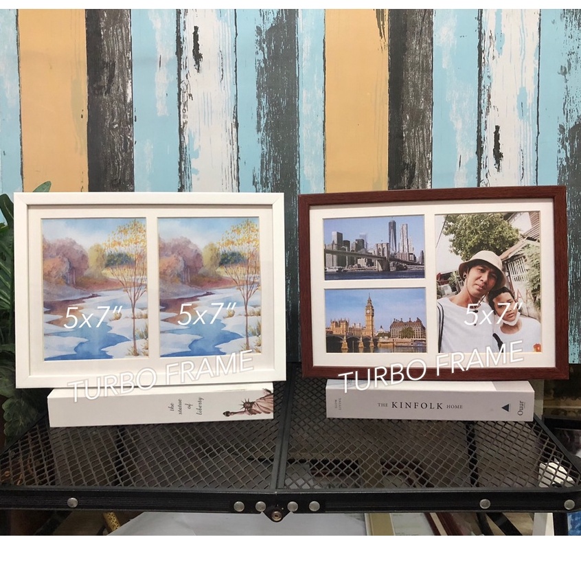 กรอบรูปพร้อมเม้าใส่ภาพ 5x7"แนวตั้ง+ 5x3.5" แนวนอน และเม้าอีกหลายแบบ เพื่อใส่ภาพท่องเที่ยว ภาพครอบครัว
