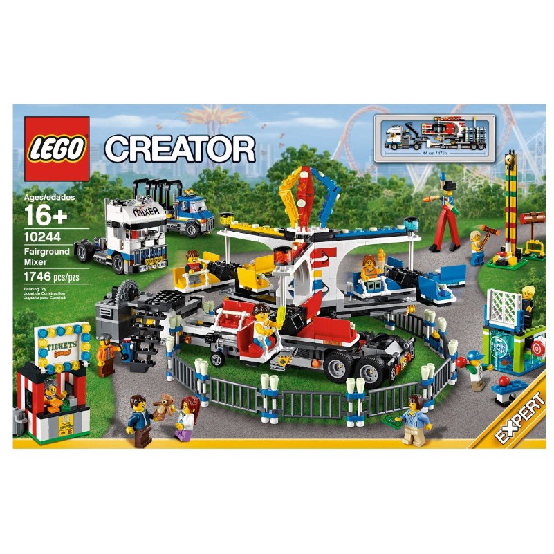 LEGO® Fairground Mixer 10244 (มือ1 กล่องมีรอยย่น)
