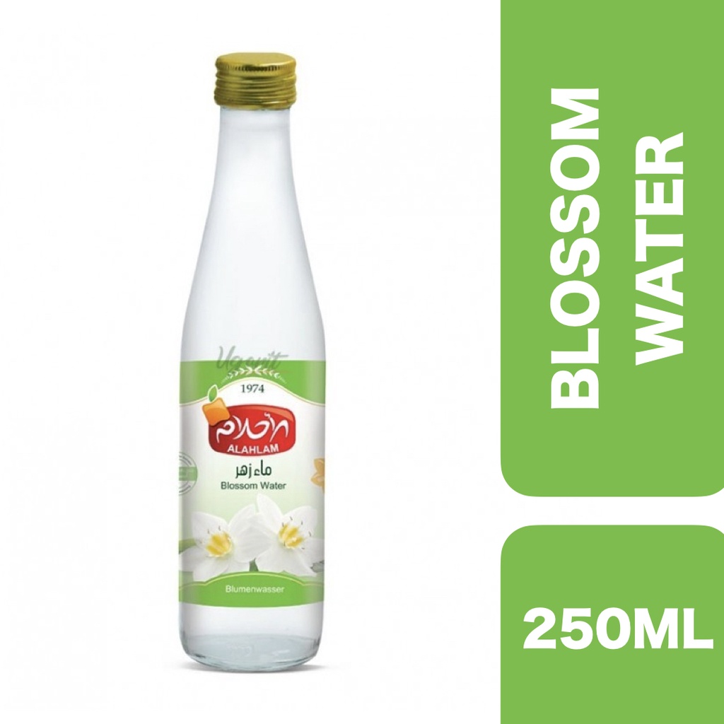 Al Ahlam Blossom Water Food Essence 250ml ++ อัล อาห์ลัม บลอสซั่มวอเตอร์ฟู้ดเอสเซ้นส์ กลิ่นผสมอาหาร 250มล.