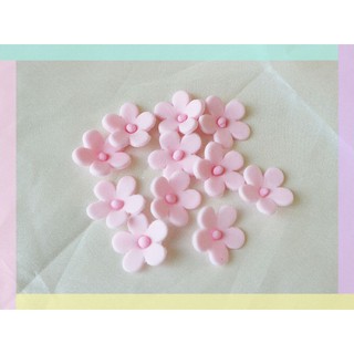 ‼พร้อมส่ง‼ ​ดอกไม้สีพาสเทลขนาด 2 เซนติเมตร​💮