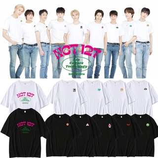 คอลูกเรือPre เสื้อยืด NCT127 World TourS-5XL