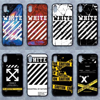 เคส Apple iphone Xs max  ลาย WHITE  ขอบนิ่มหลังแข็ง เคสมือถือ เคสโทรศัพท์ Case