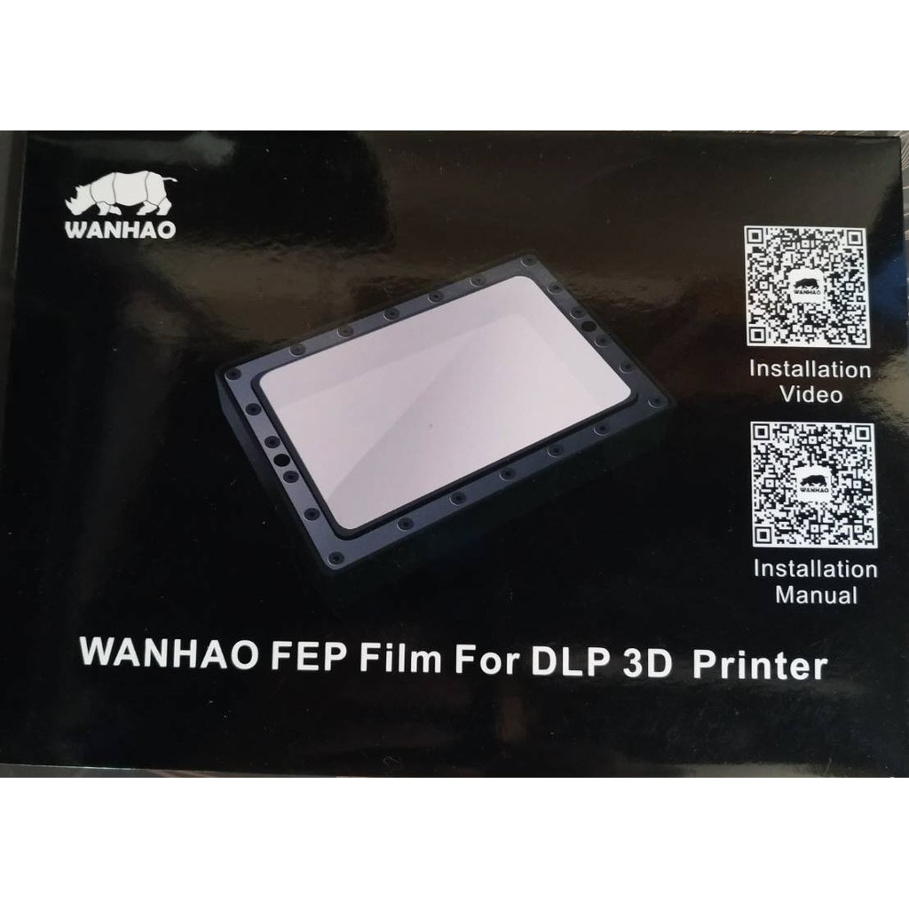 FEP film Wanhao D7/D7Plus, Photon, Photon S, LD002R Printer อะไหล่ฟิมล์ ถาดเรซิ่น เครื่องพิมพ์สามมิต