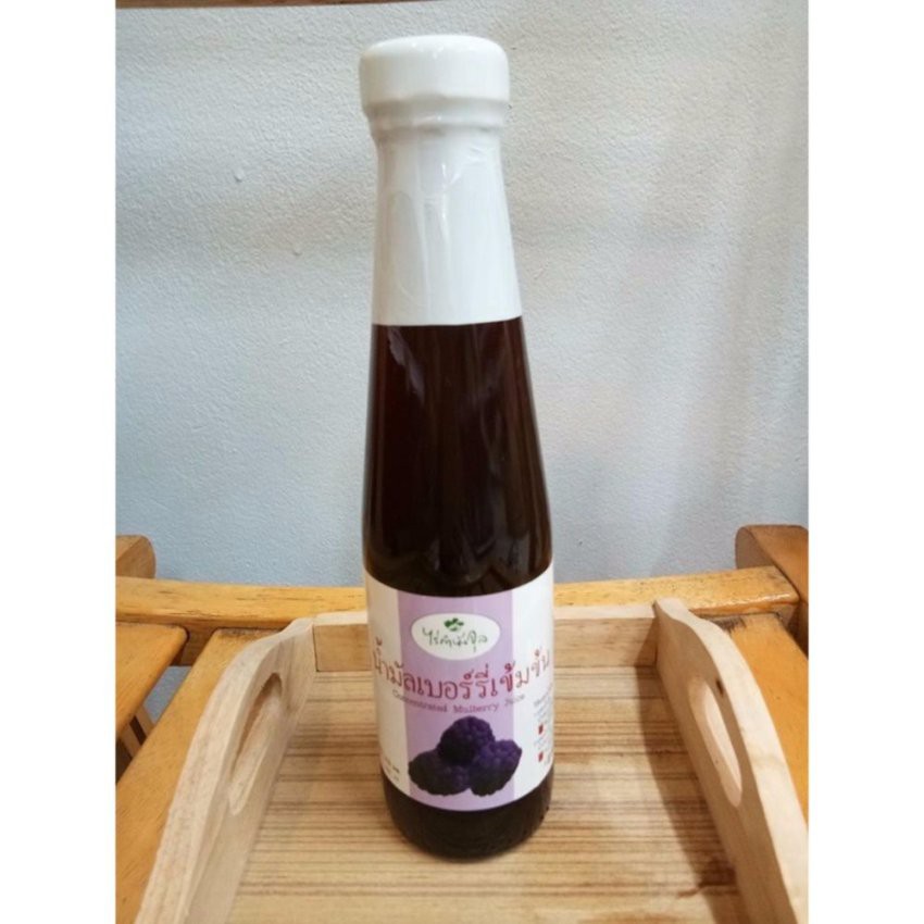 Rai Kamnan Chul Concentrated Mulberry Juice 250 cc.