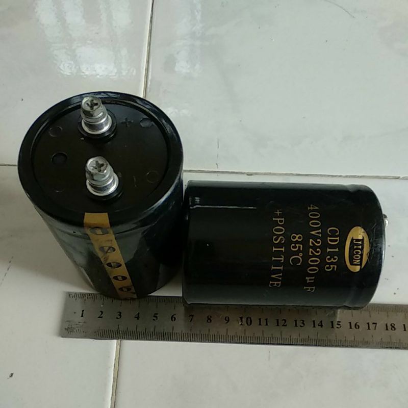 ELCO 2200 UF 400V***