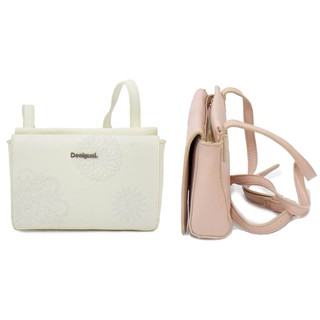 LULUGIFT Good Inspired Vintage Stitching Sling Bag