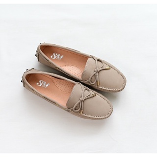 Soulmate Shoes รองเท้าหนังแท้ Mellow Mate in Creamy Brown (Nubuck Skin)