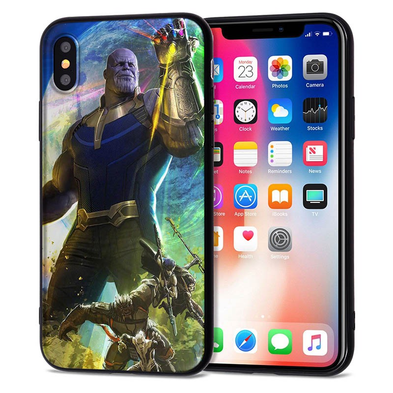 เคสไอโฟน XIX iPhone X Case 5 5S 6 6S 7 8 Plus X XS Max XR Super Heroes