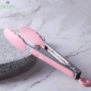 OKUMI_SHOP ที่คีบอาหาร ที่คีบซีลิโคน ที่คีบผลไม้ ที่คีบสแตนเลส ที่คีบอาหารล็อคเก็บได้