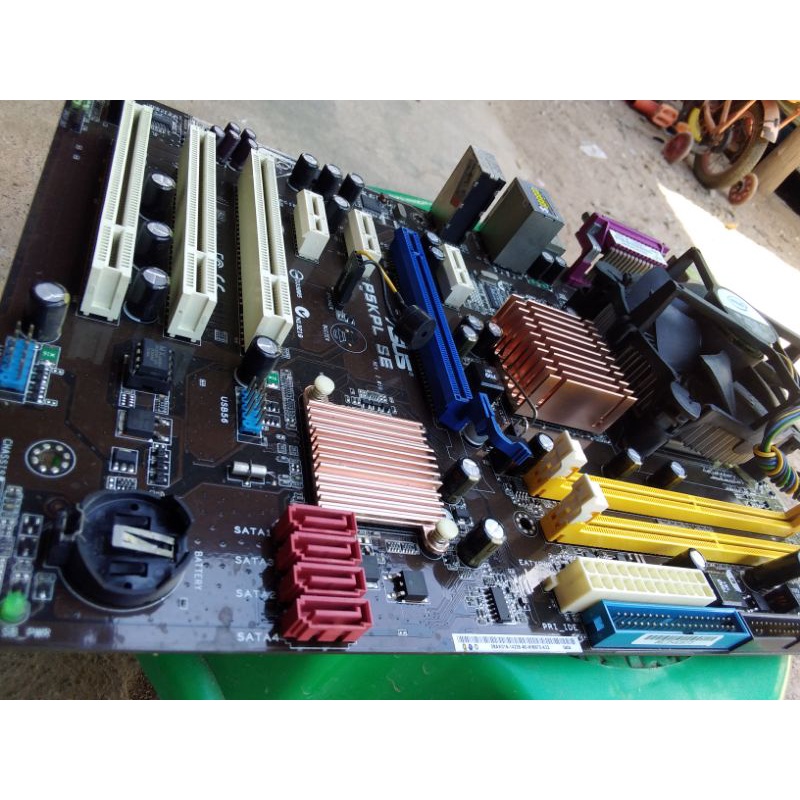 เมนบอร์ด Asus P5KPL-SE Socket 775 ddr2 พร้อม CPU CORE2