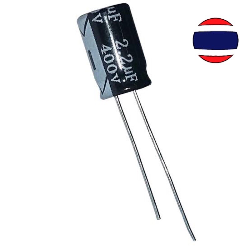 คาปาซิเตอร์ ด 400V 1uF 2.2uF 3.3uF 4.7uF 6.8uF 10uF 15uF 22uF 33uF 47uF 100uF Electrolytic capacitor