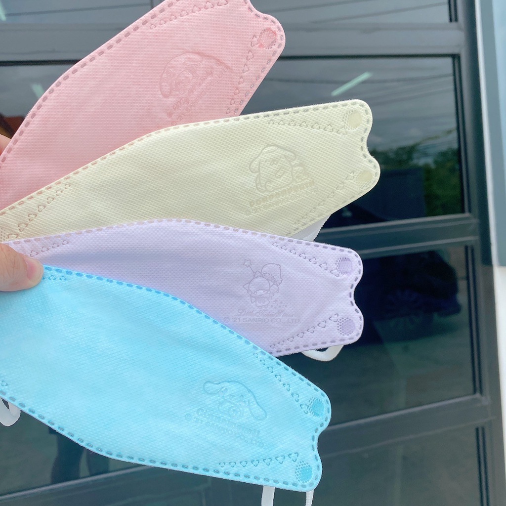 หน้ากากอนามัย KF94 mask เกาหลี ลิขสิทธิ์แท้ Sanrio&Disney ผู้ใหญ่