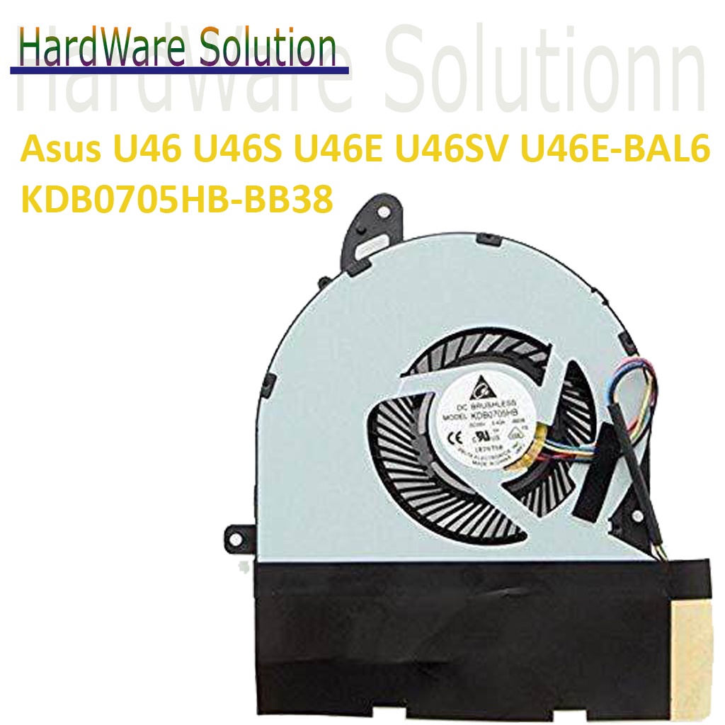Asus U46 U46S U46E U46SV U46E-BAL6 BAL5 BAL7 Series KDB0705HB-BB38 แล็ปท็อป CPU พัดลมระบายความร้อน