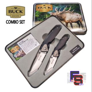 มีด BUCK combo ของแท้ ด้ามโลหะ