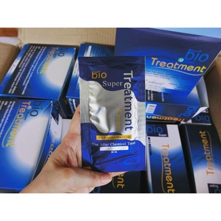 1 กล่องมี 24 ซองทรีทเม้นท์ bio treatment 1 กล่องสีฟ้า