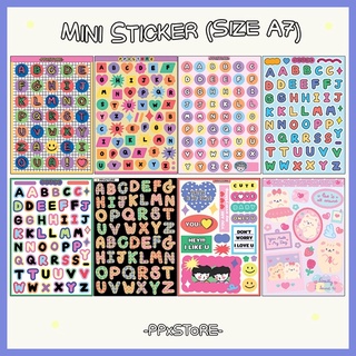🧀[Ver.6] Mini สติ๊กเกอร์ ไดคัท (Size A7) พร้อมส่ง!!