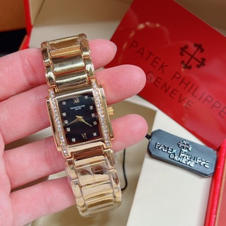 PT นาฬิกาข้อมือไฮเอน ฟิลลิป ปาเต๊ะ มาใหม่ สายเลท ประดับเพชร …