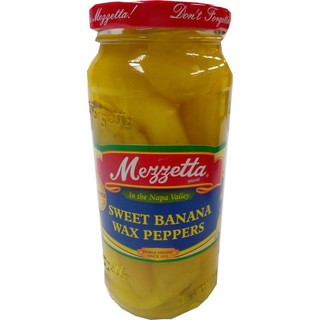 Mezzetta Sweet Wax Peppers 473ml  เมซเซตต้าสวีทแว็กซ์เปปเปอร์ 473 มล