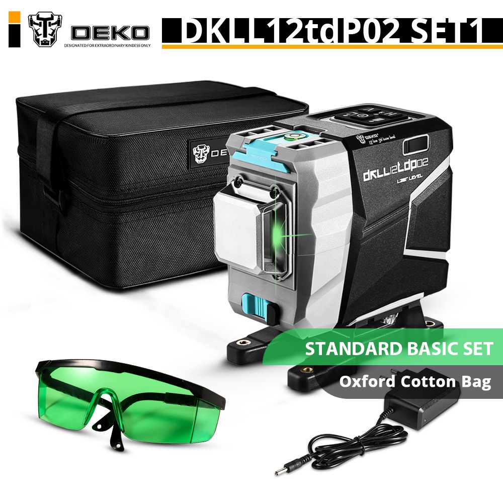 ใหม่Hot สุดๆขายดี จัดส่งฟรี DEKO DKLL12tdP02 Series 12เส้น3DสีเขียวL ...