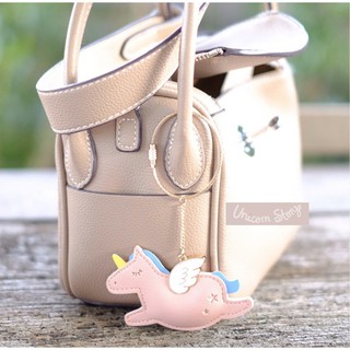 Unicorn Story พวงกุญแจ พวงกุญแจหนัง พวงกุญแจหนัง ยูนิคอร์น  PU Leather Key chain [พร้อมส่ง]