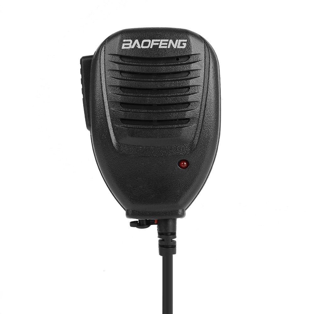Baofeng ไมโครโฟนลําโพง PTT แบบพกพา สําหรับวิทยุสื่อสารสองทาง UV-5R UV-5RE Plus BF-888S UV-B5 UV-B6