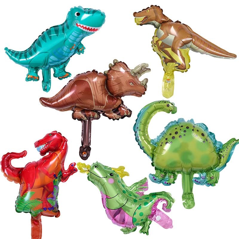 Dinosaur Shaped Foil Helium Balloon