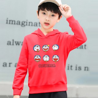 E07เสื้อฮู้ดเด็กแขนยาว.ผ้านิ่มใส่ได้ทั้งเด็กชายและเด็กหญิง
