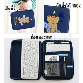 พร้อมส่ง🔥กระเป๋าสำหรับไอแพด กระเป๋าไอแพด เคสแล็ปท็อป กระเป๋าใส่tablet ลายสนูปปี้ snoopy ทรงเหลี่ยม กันน้ำได้