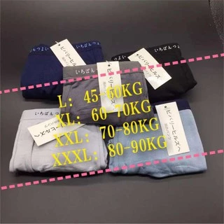 กางเกงชั้นในผู้ชาย (1กล่องมี5ตัว5สี) เนื้อผ้าฝ้าย (Cotton) ใส่สบาย808