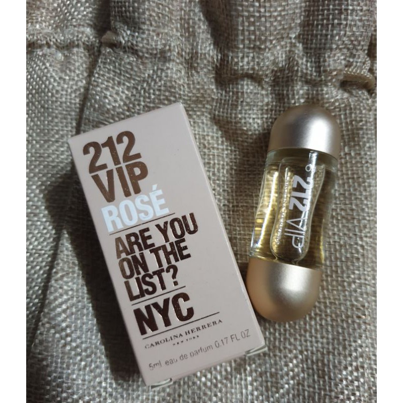 212 VIP ROSE EDP. 5 ml.