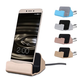 2 in 1 แท่นชาร์จโทรศัพท์มือถือ Micro USB Type C Android พร้อมกระเป๋า เหมาะสำหรับสมาร์ทโฟน