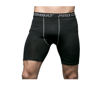 PRO COMBAT กางเกงรัดกล้ามเนื้อ กางเกงออกกำลังกายขาสั้น Compression Shorts